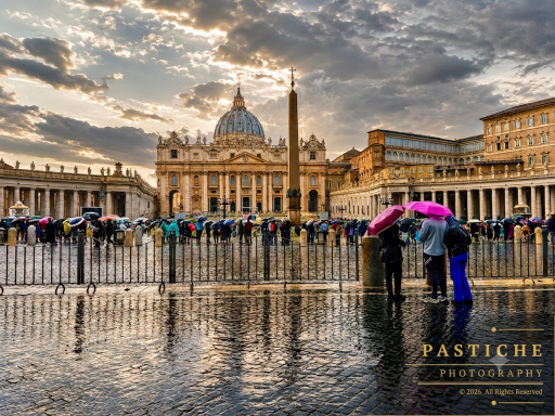 Vatican after the rain
