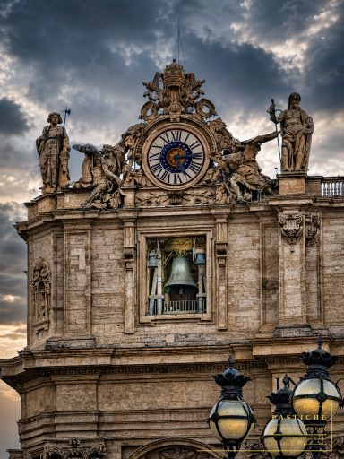 Vatican clock tower