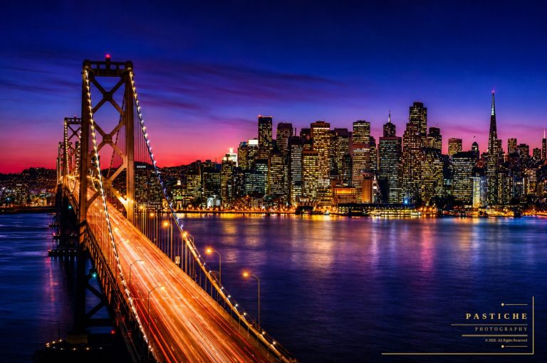 San Francisco Skyline and SF Bay Bridge